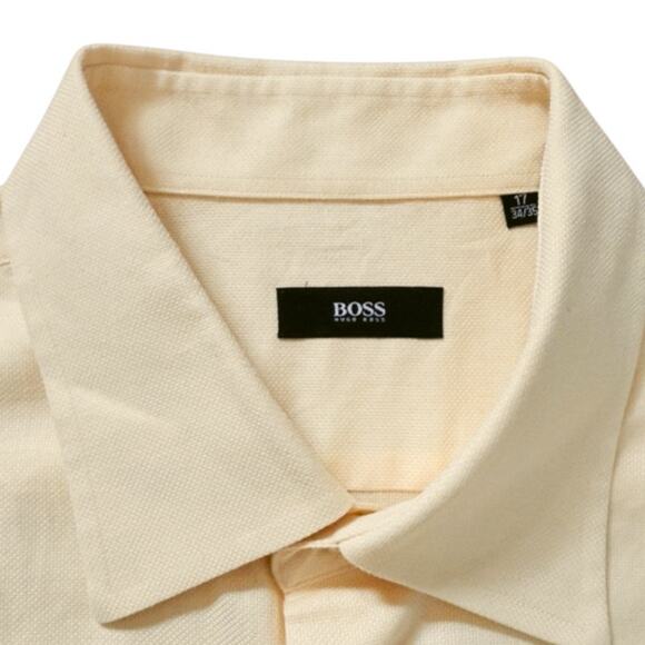 Hugo Boss Yellow Shirt | Size 17 - Picture 3 of 3